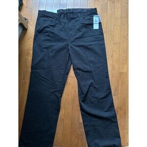 NWT Calvin Klein Men's 38/32 Black Pants "The Parker" Classic Fit